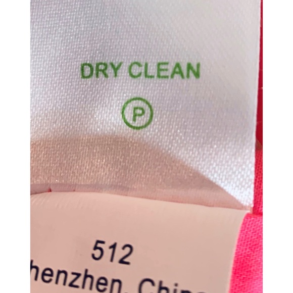 Lilly Pulitzer Dress NWT Sz 6 Pink Lace Strapless - Picture 7 of 7